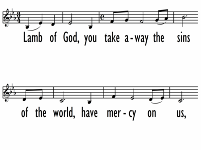 LAMB OF GOD (from Mass of Exaltation)-ppt