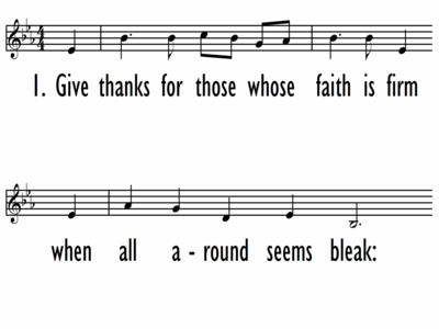 Give Thanks For Saints - Lead Line | Digital Songs & Hymns