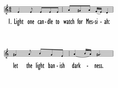 Light One Candle for Recorder Consort – T. Owen Light One Candle to Watch  for Messiah Sheet music for Violin, Recorder (Mixed Ensemble) |  Musescore.com