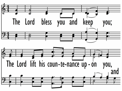 THE LORD BLESS YOU AND KEEP YOU-ppt