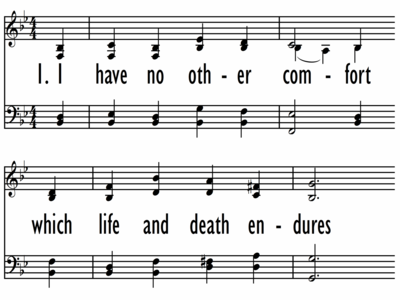 I Have No Other Comfort Digital Songs Hymns