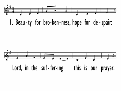 Beauty For Brokenness Sheet Music Epic Sheet Music