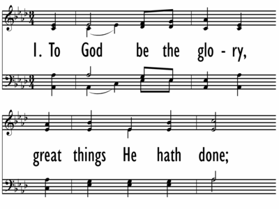 TO GOD BE THE GLORY | Digital Songs & Hymns