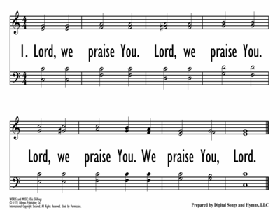 LORD, WE PRAISE YOU-ppt