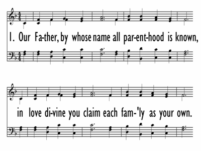 OUR FATHER, BY WHOSE NAME-ppt