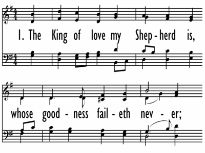 THE KING OF LOVE MY SHEPHERD IS-ppt