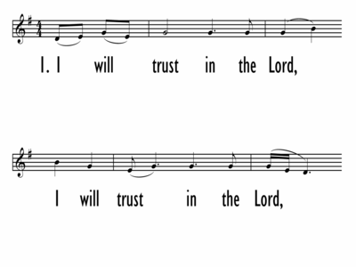 I WILL TRUST IN THE LORD-ppt