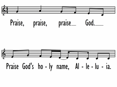 AFRICAN PROCESSIONAL - Lead Line and Four Part-ppt
