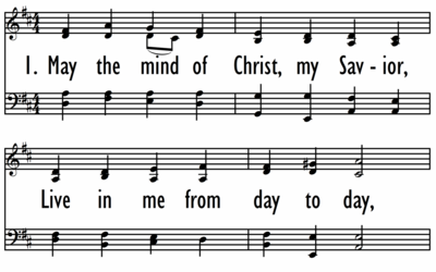 MAY THE MIND OF CHRIST MY SAVIOR-ppt