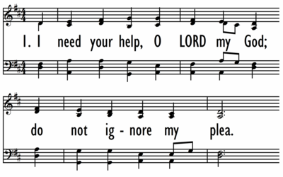 I NEED YOUR HELP, O LORD MY GOD-ppt