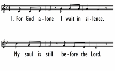 I'LL NOT BE SHAKEN (PSALM 62) - Lead Line-ppt
