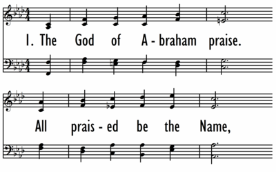 THE GOD OF ABRAHAM PRAISE-ppt