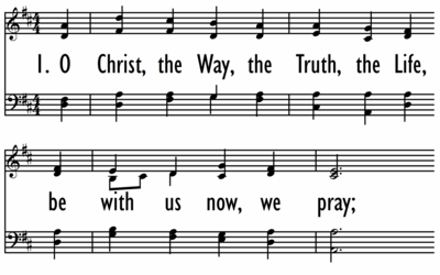 O CHRIST, THE WAY, THE TRUTH, THE LIFE-ppt