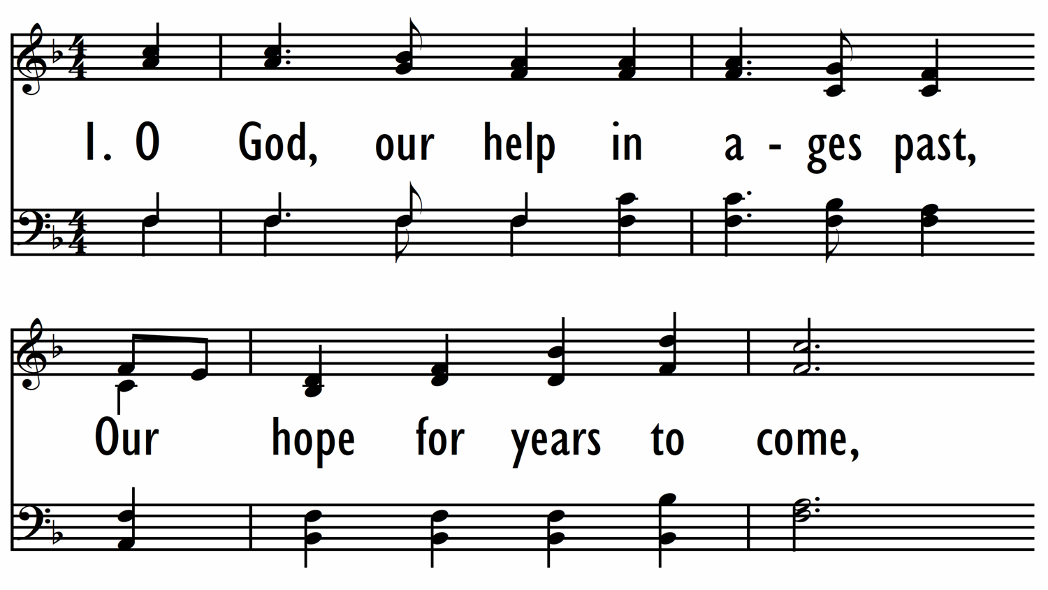 O GOD, OUR HELP IN AGES PAST-ppt