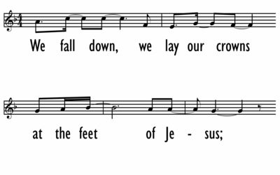 WE FALL DOWN - Lead Line-ppt