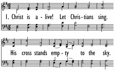 CHRIST IS ALIVE! LET CHRISTIANS SING-ppt