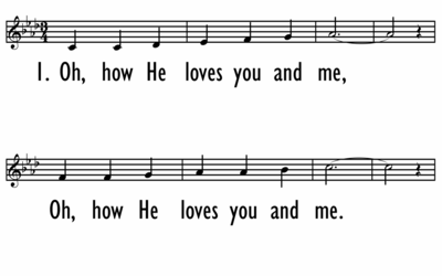 OH, HOW HE LOVES YOU AND ME-ppt