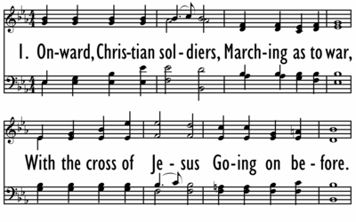 onward christian soldiers lyrics perry como
