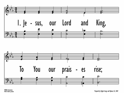 JESUS, OUR LORD AND KING-ppt