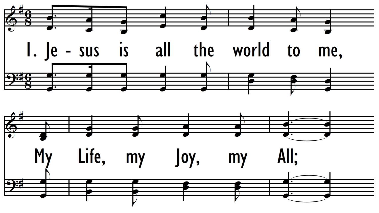 JESUS IS ALL THE WORLD TO ME-ppt