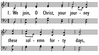 WE JOIN, O CHRIST, YOUR JOURNEY-ppt