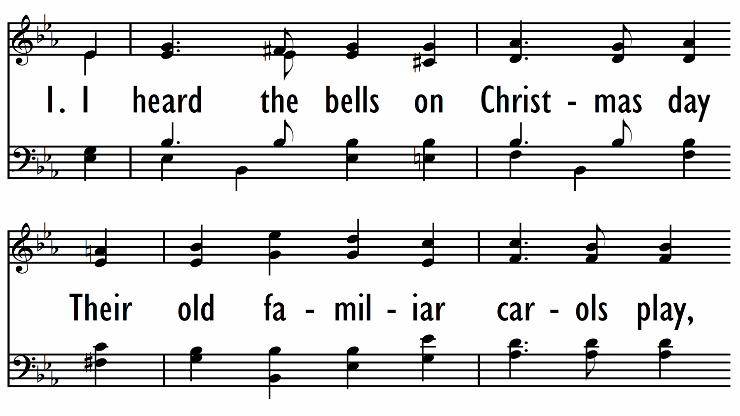 I HEARD THE BELLS ON CHRISTMAS DAY-ppt