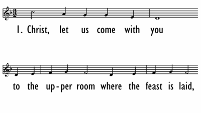 HOLY COMMUNION - Setting 6 - Gathering Song-ppt