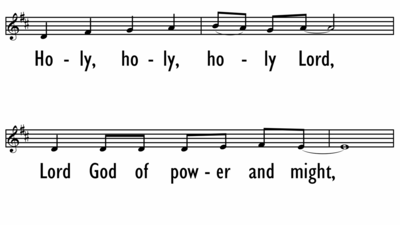 HOLY COMMUNION-Setting 6-Holy, Holy, Holy-ppt