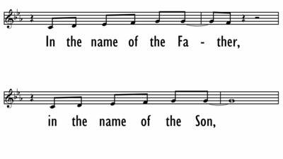 IN THE NAME OF THE FATHER - Lead Line-ppt