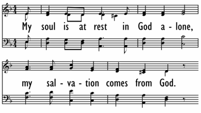 MY SOUL IS AT REST - Lead Line-ppt