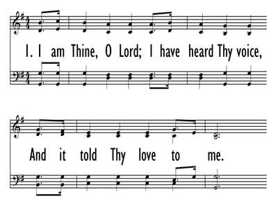 I AM THINE, O LORD-ppt