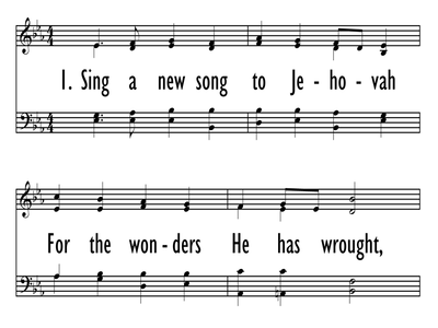 SING A NEW SONG TO JEHOVAH-ppt