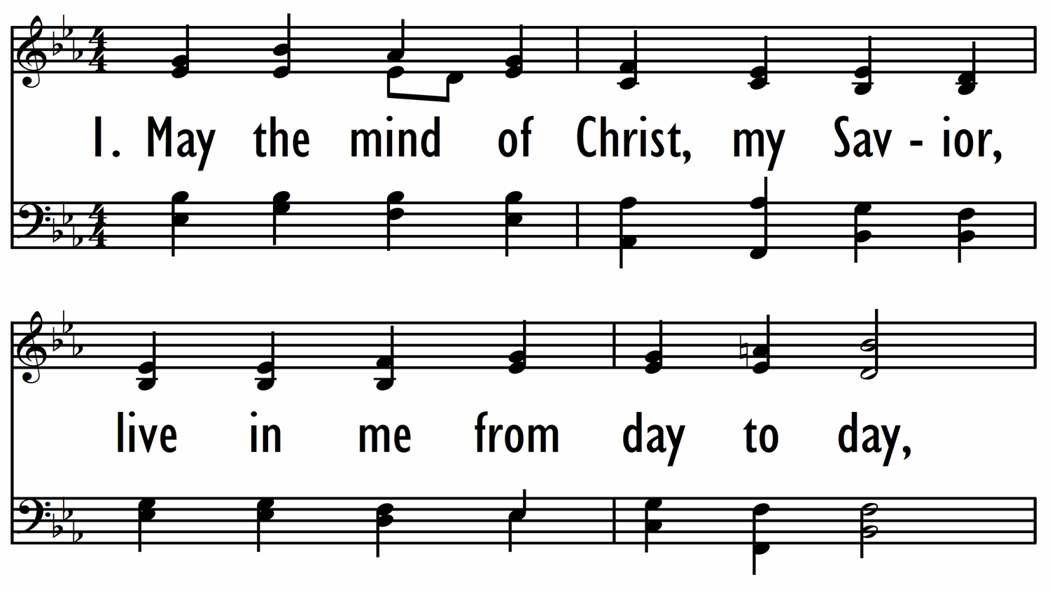 MAY THE MIND OF CHRIST, MY SAVIOR-ppt
