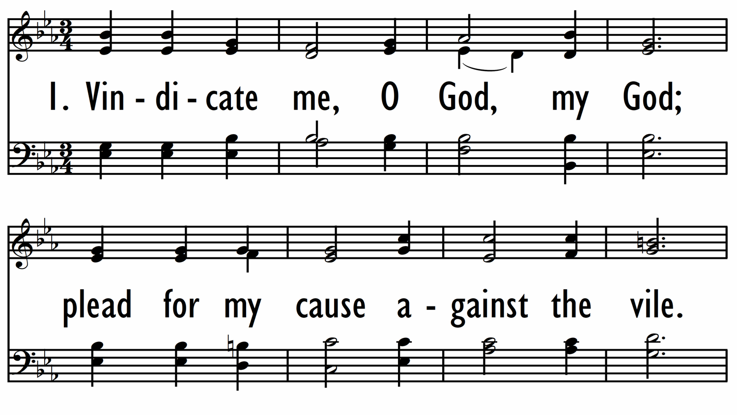 VINDICATE ME, O GOD-ppt
