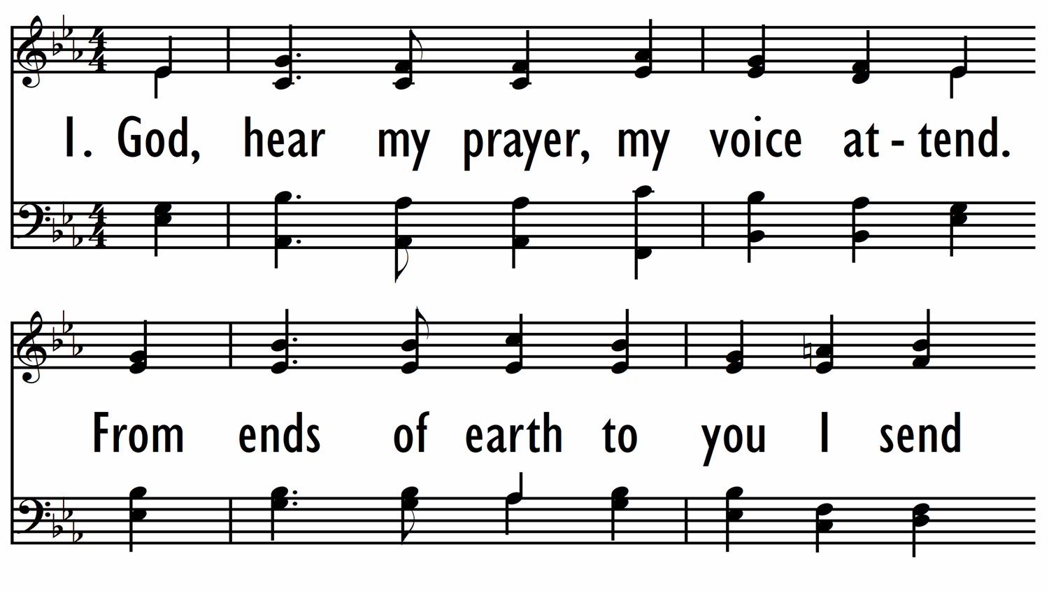 GOD, HEAR MY PRAYER | Digital Songs & Hymns
