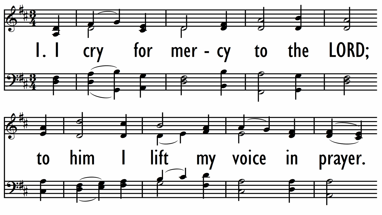 I CRY FOR MERCY TO THE LORD-ppt