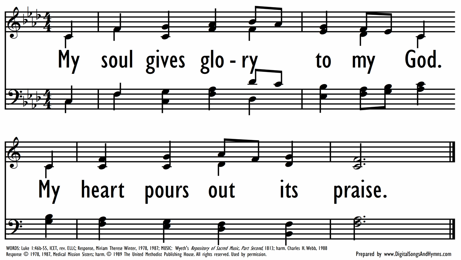 SONG OF MARY (MAGNIFICAT)-ppt