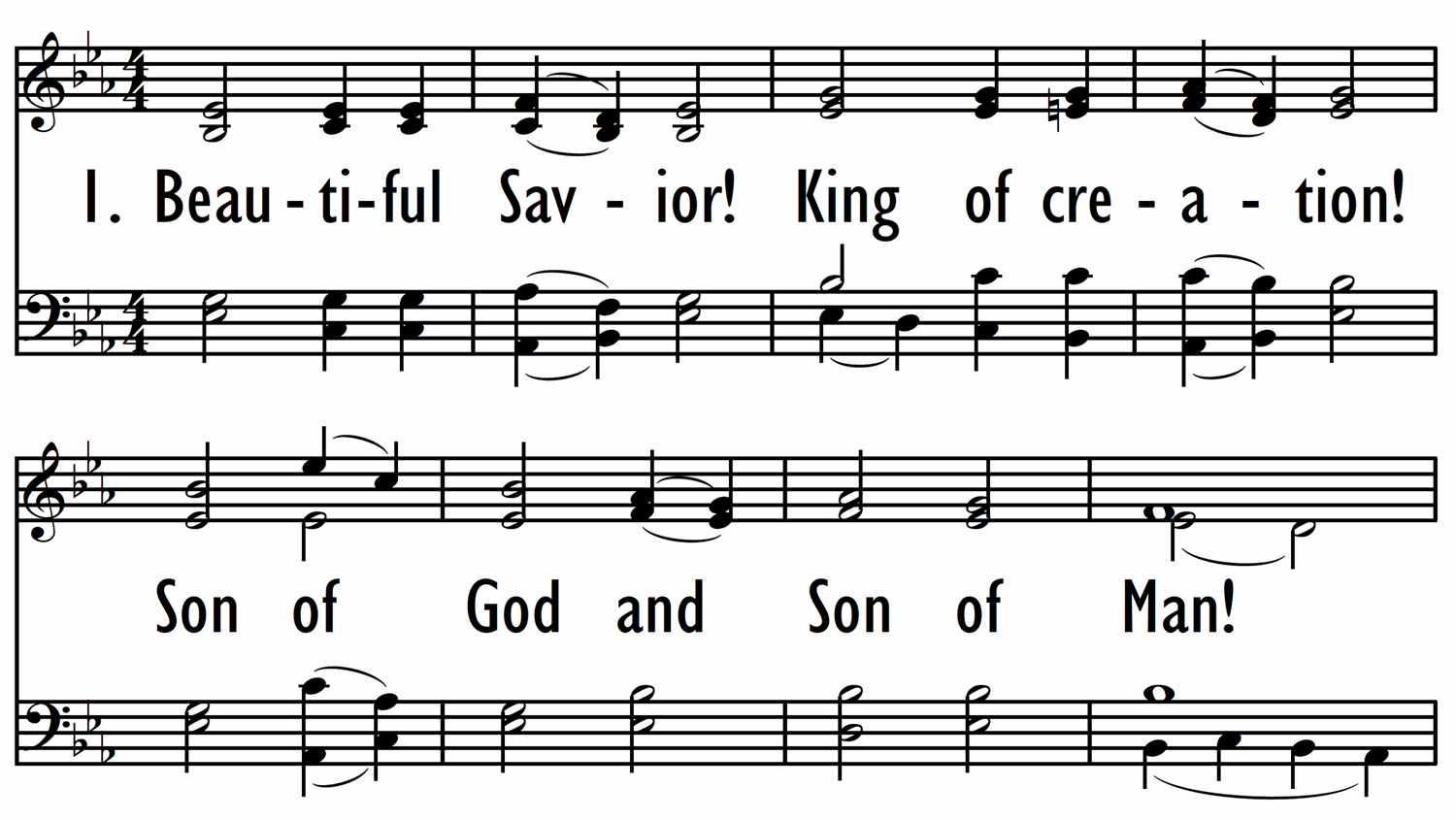 BEAUTIFUL SAVIOR-ppt