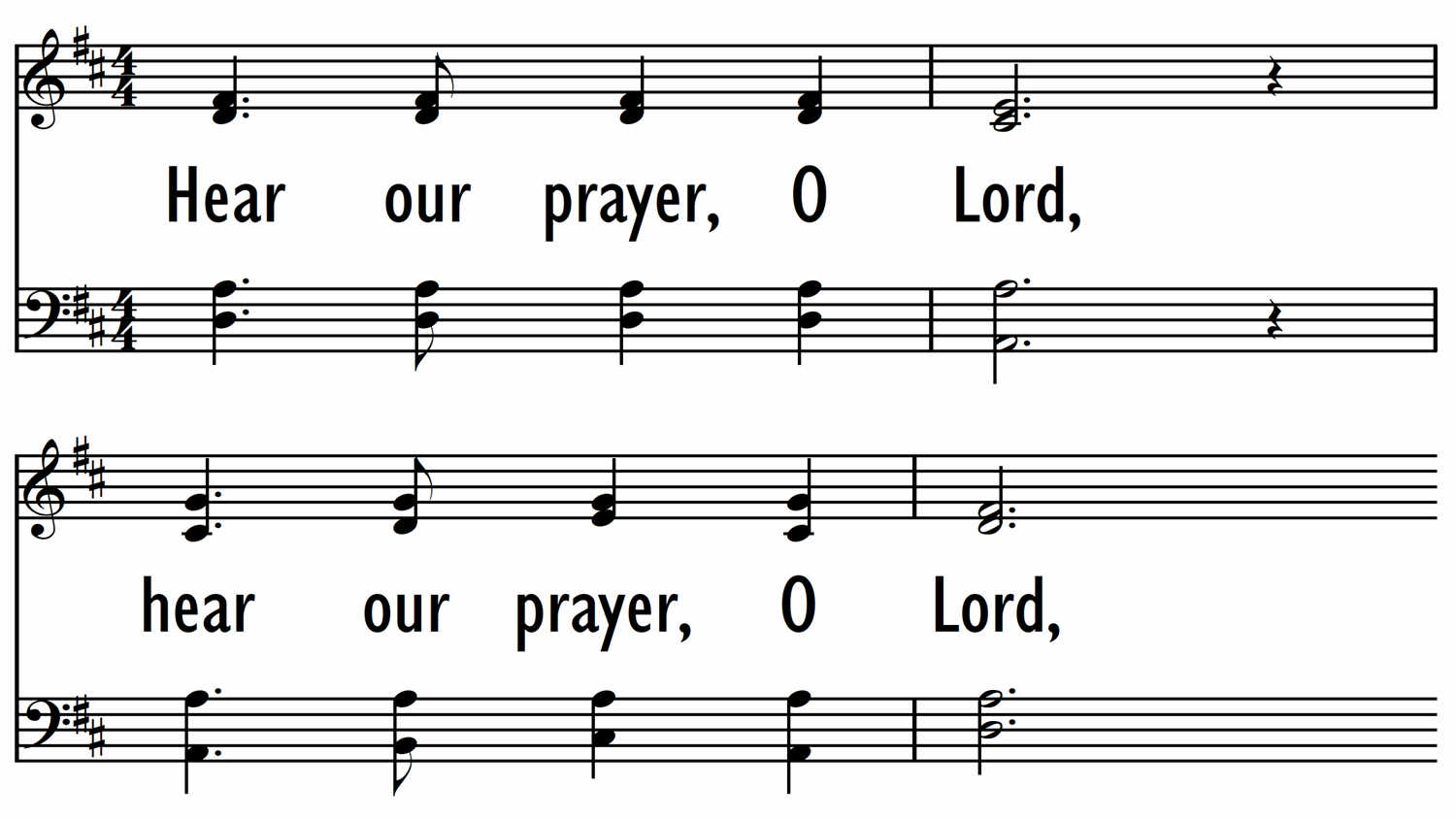 HEAR OUR PRAYER, O LORD-ppt